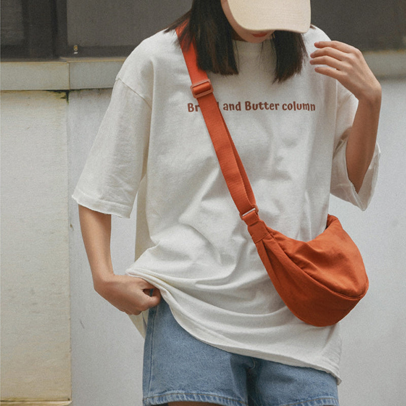 Lailah | Slim Curved Shoulder Bag for Women