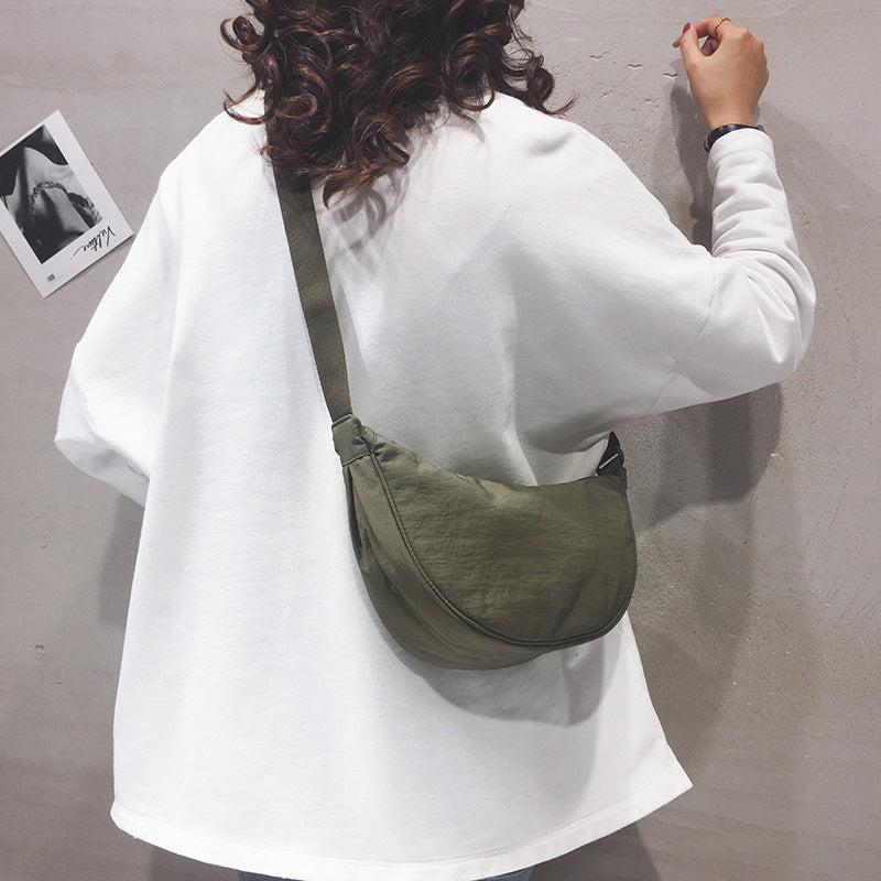Lailah | Slim Curved Shoulder Bag for Women