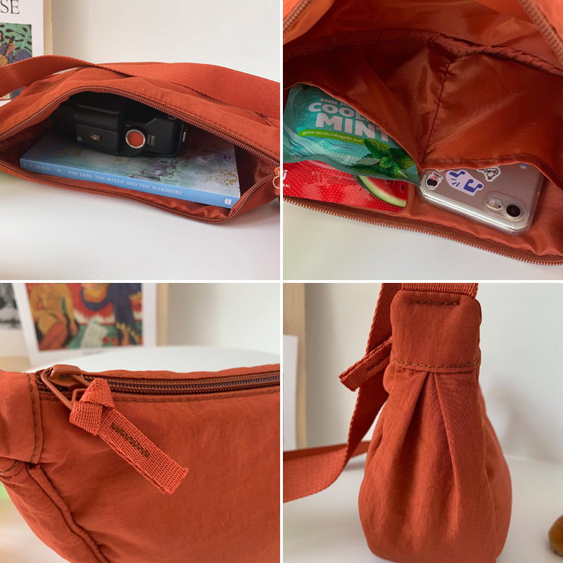 Lailah | Slim Curved Shoulder Bag for Women