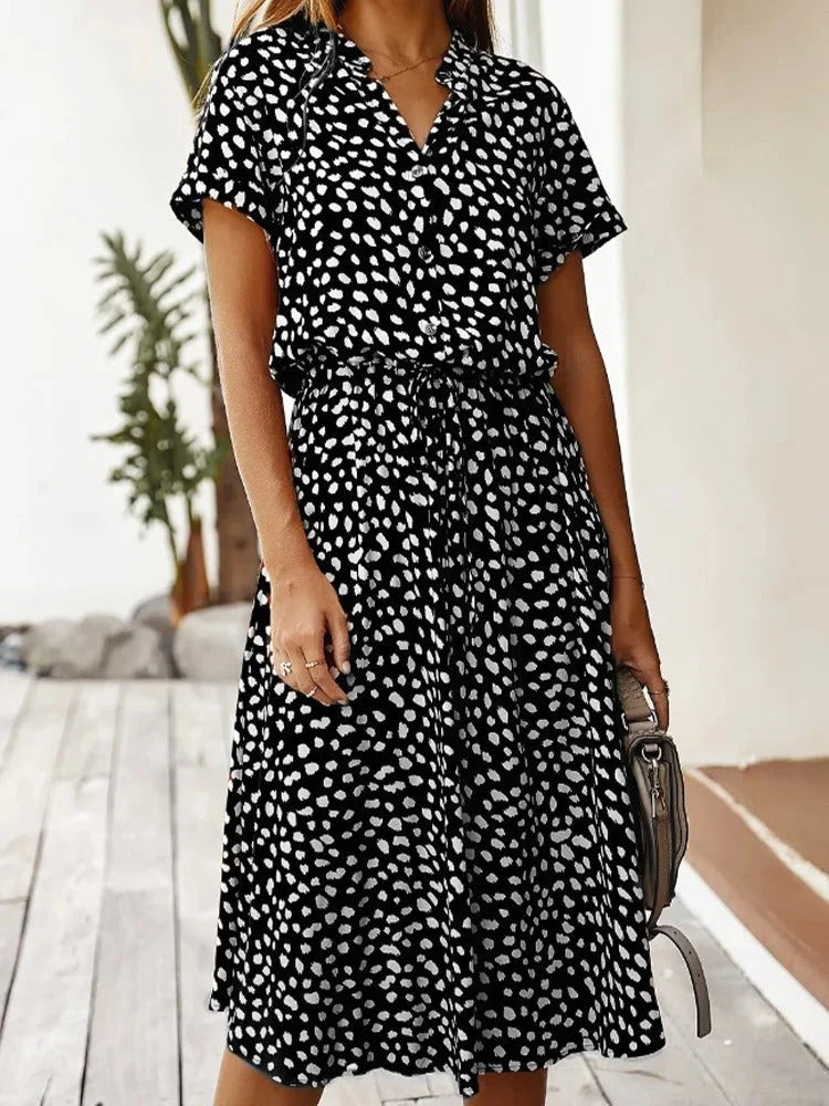 Effortless Casual Shirt Dress for Women