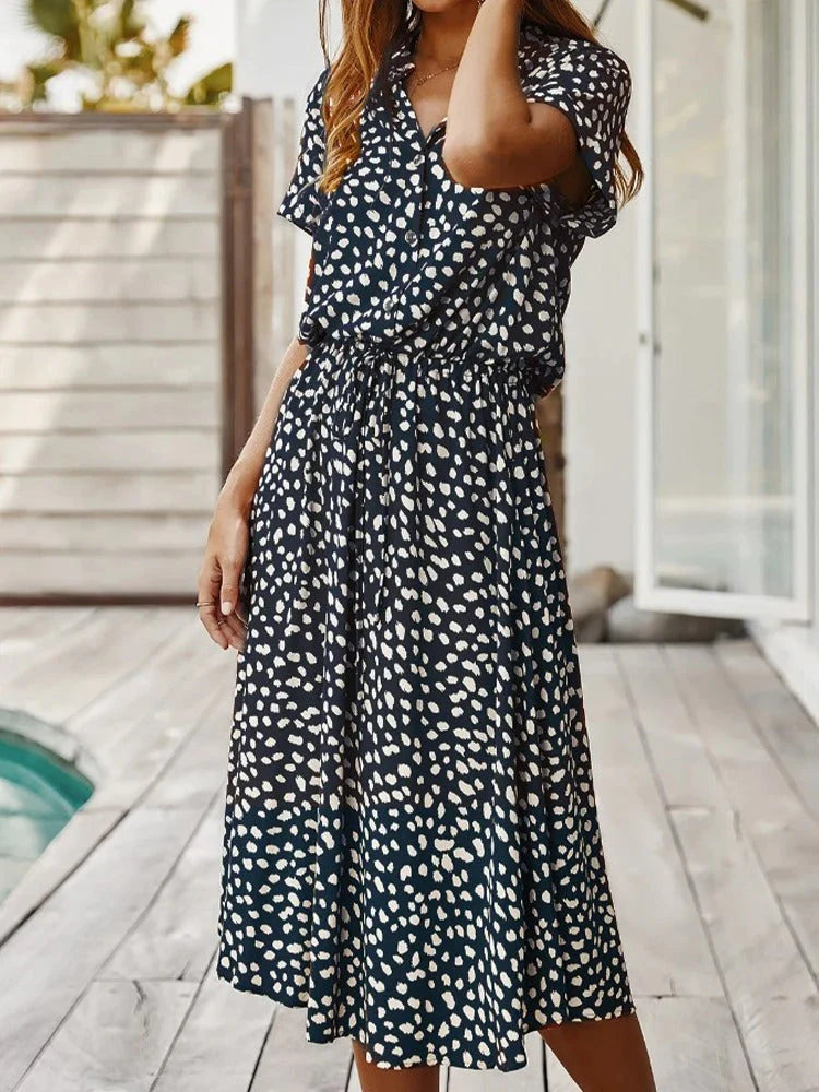 Effortless Casual Shirt Dress for Women