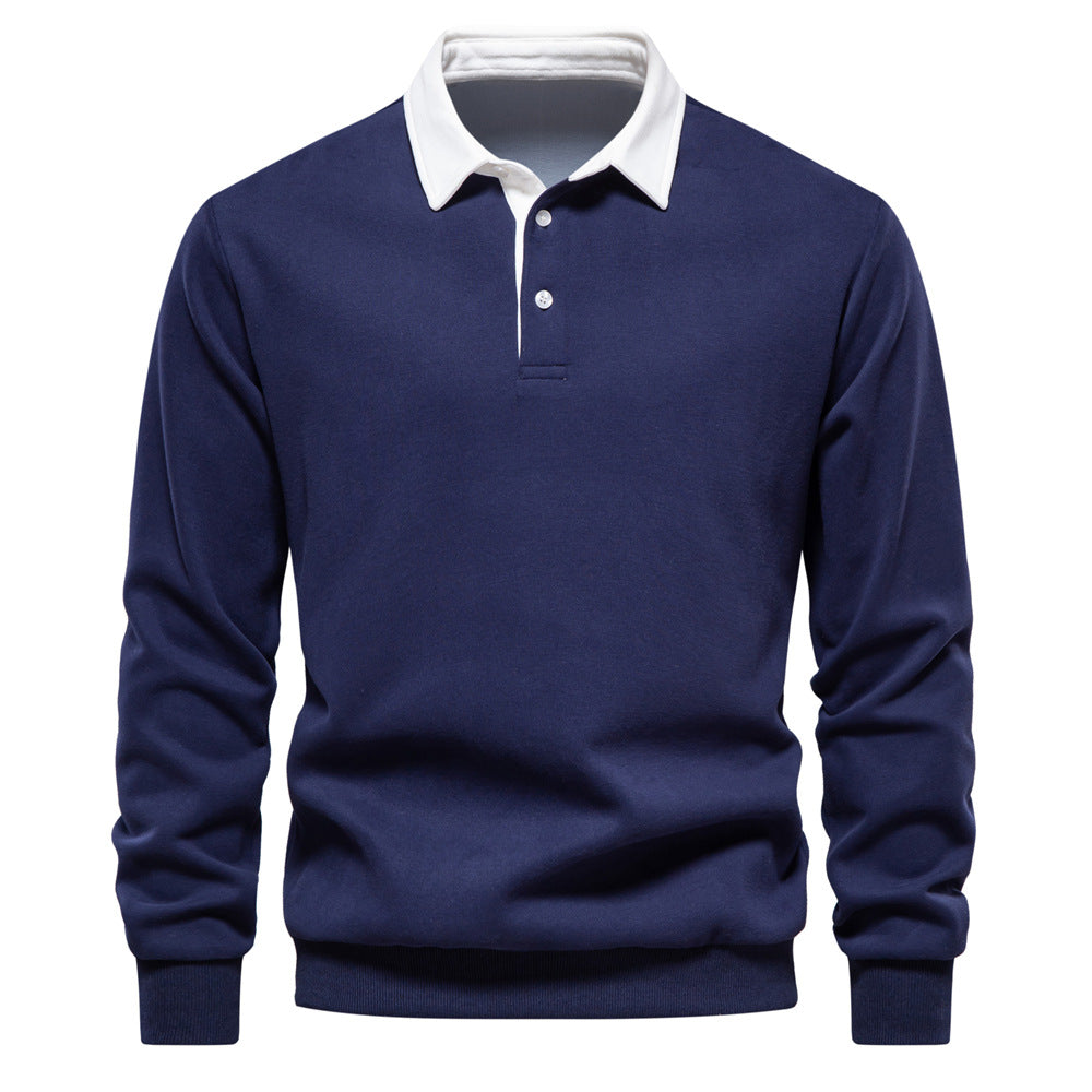 Noah - Classic Long-Sleeve Polo T-Shirt for Men