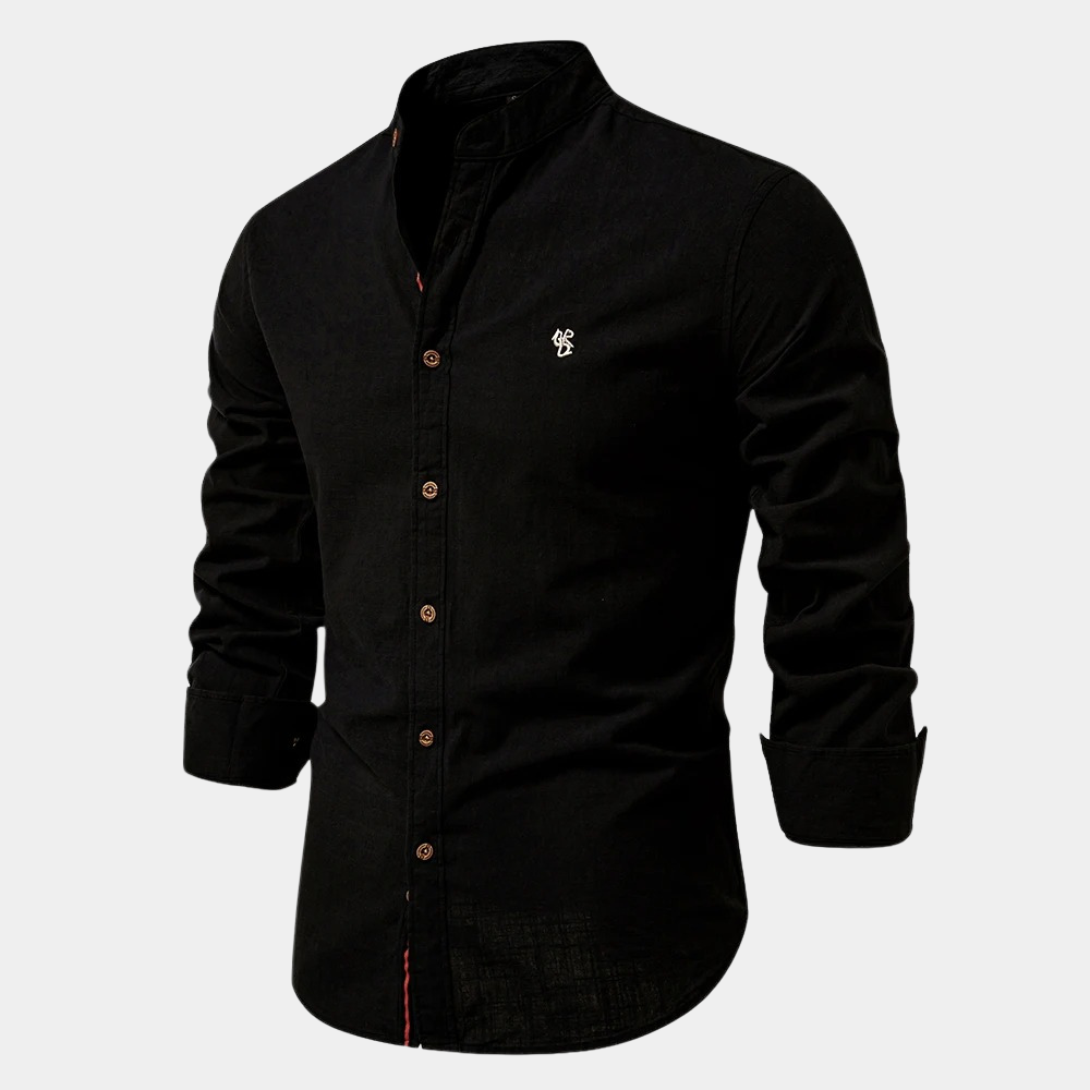 Benjamin | Long Sleeve Summer Shirt in Multiple Colors for Men
