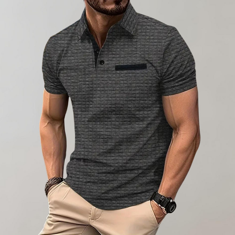 Frank | Men's versatile polo shirt in comfortable fabric