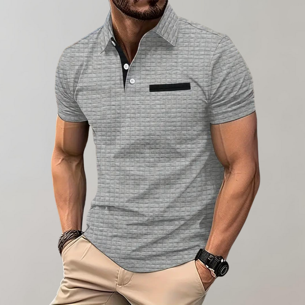 Frank | Men's versatile polo shirt in comfortable fabric