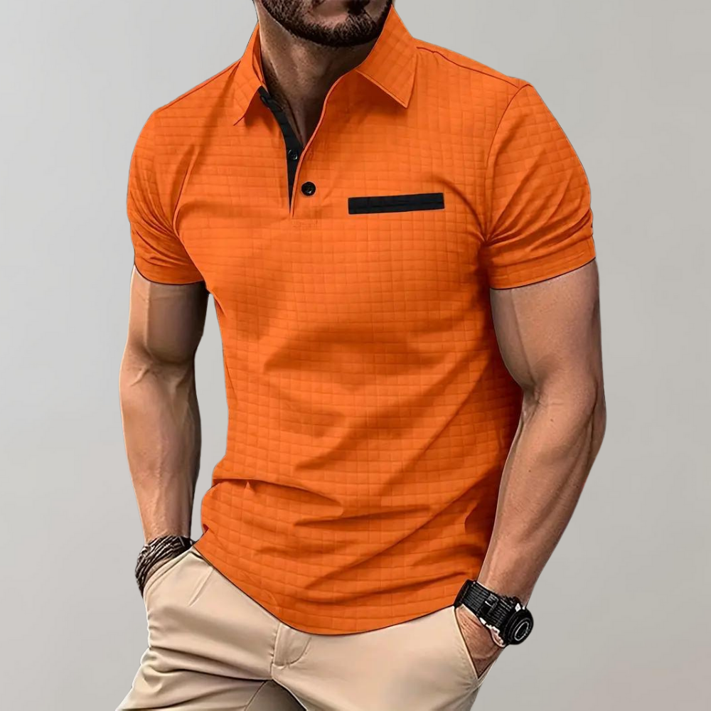 Frank | Men's versatile polo shirt in comfortable fabric