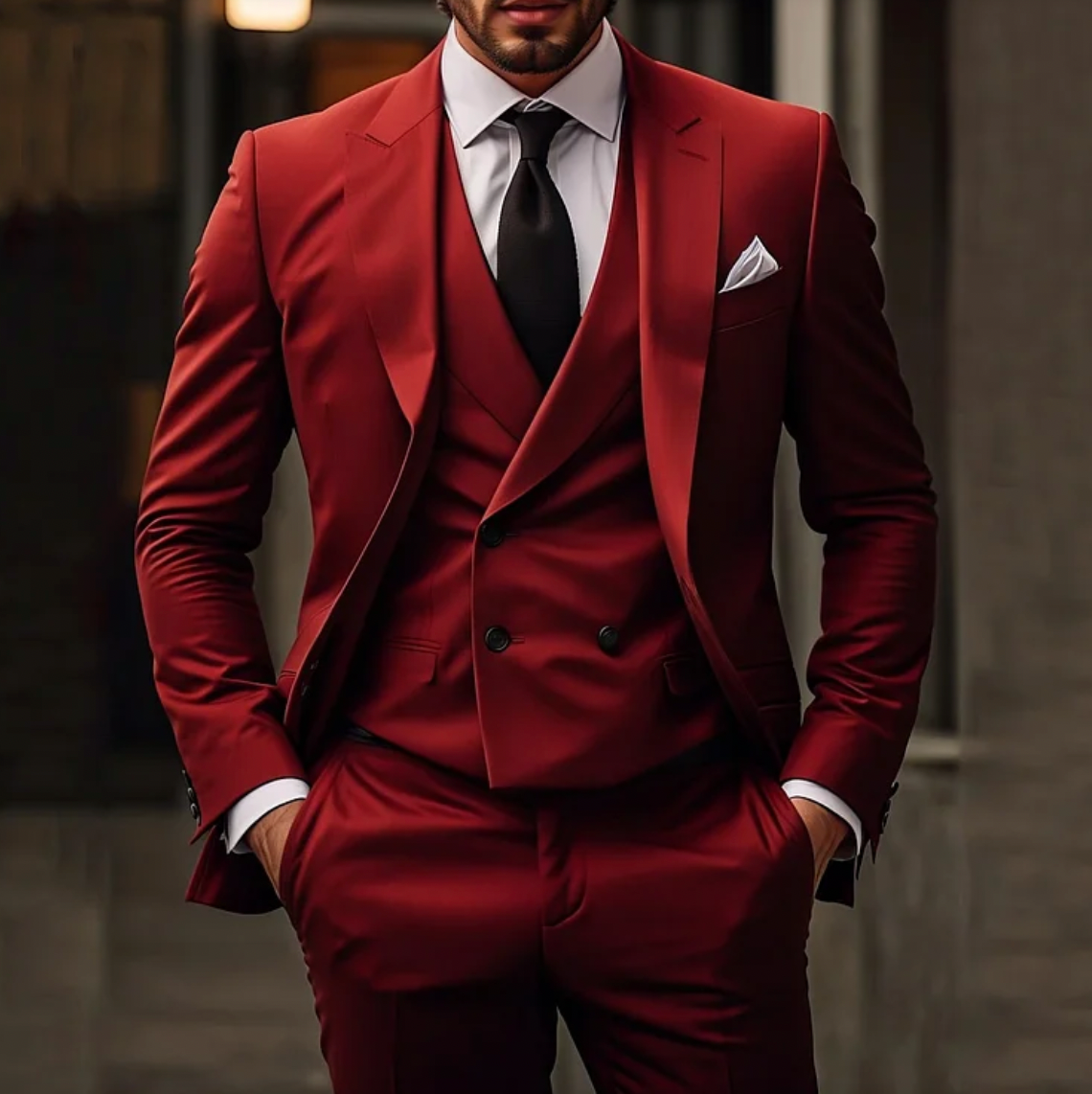 Christopher | Men's Luxury Three-Piece Suit Set