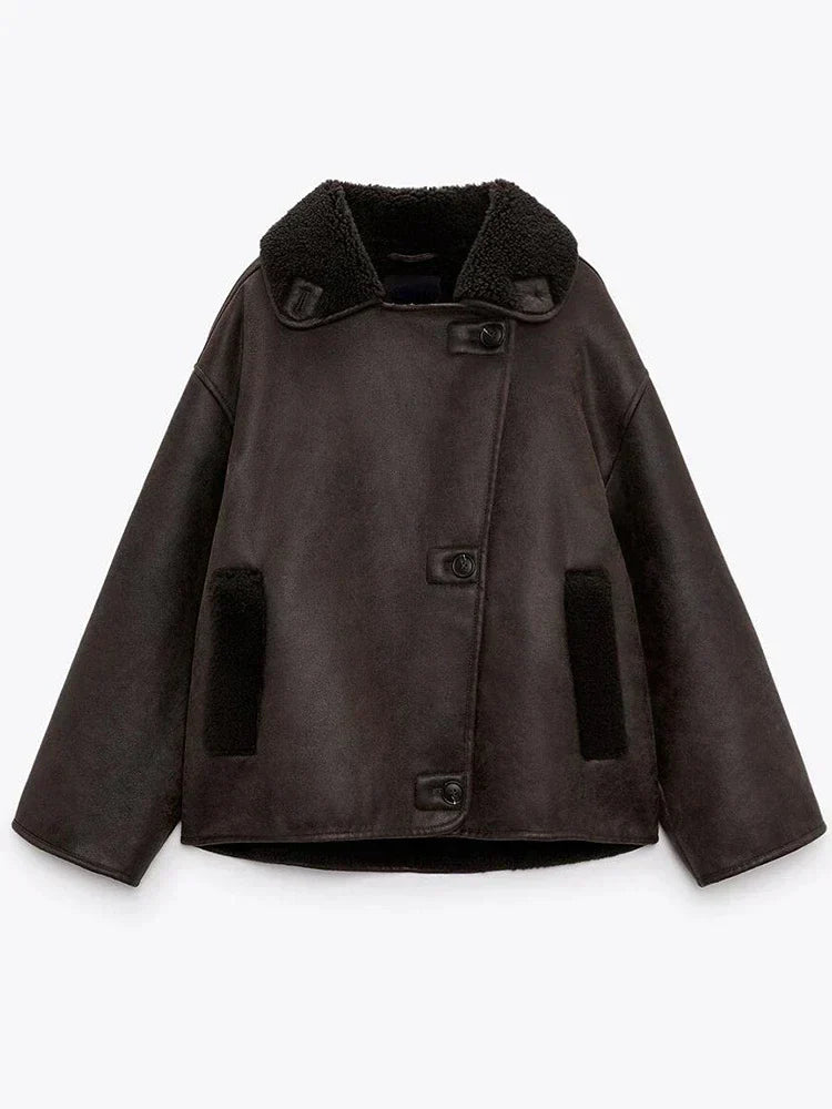 Leontine | Chic Vintage Jacket in Modern Cut for Women