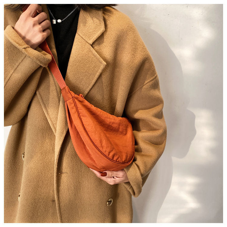 Lailah | Slim Curved Shoulder Bag for Women