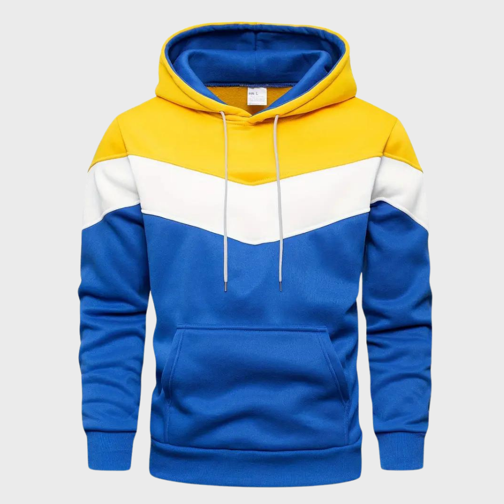 Leandro | Patchwork Hooded With Casual Style For Men