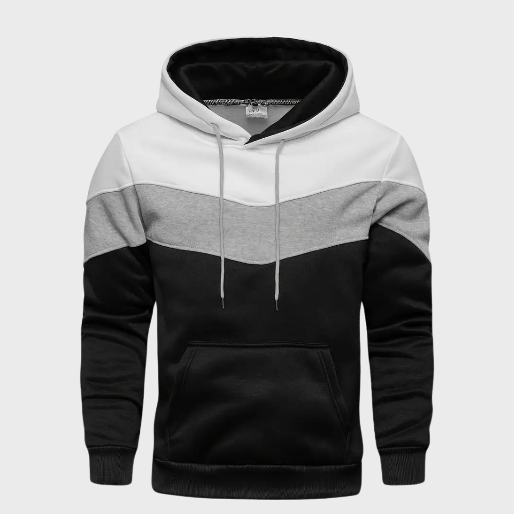 Leandro | Patchwork Hooded With Casual Style For Men