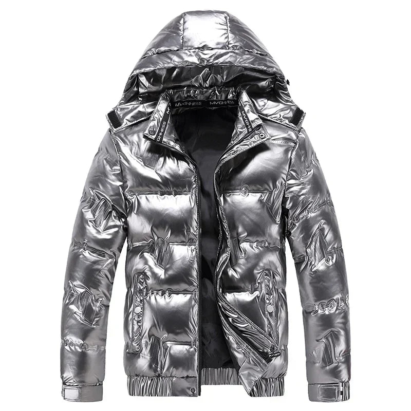 Aurelio | Stylish Hooded Down Jacket for Men