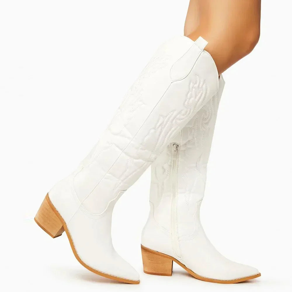 Mirella | Knee-High Cowboy Boots for Women