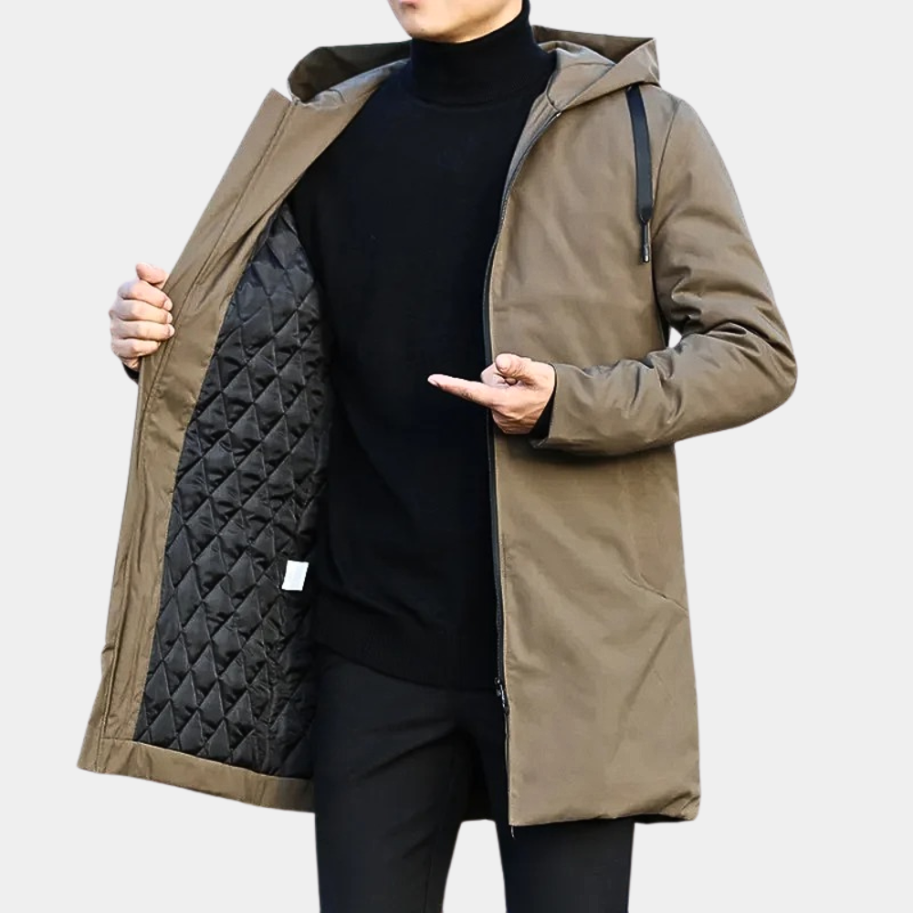 Kasen | Timeless Long Coat for the Modern Gentleman