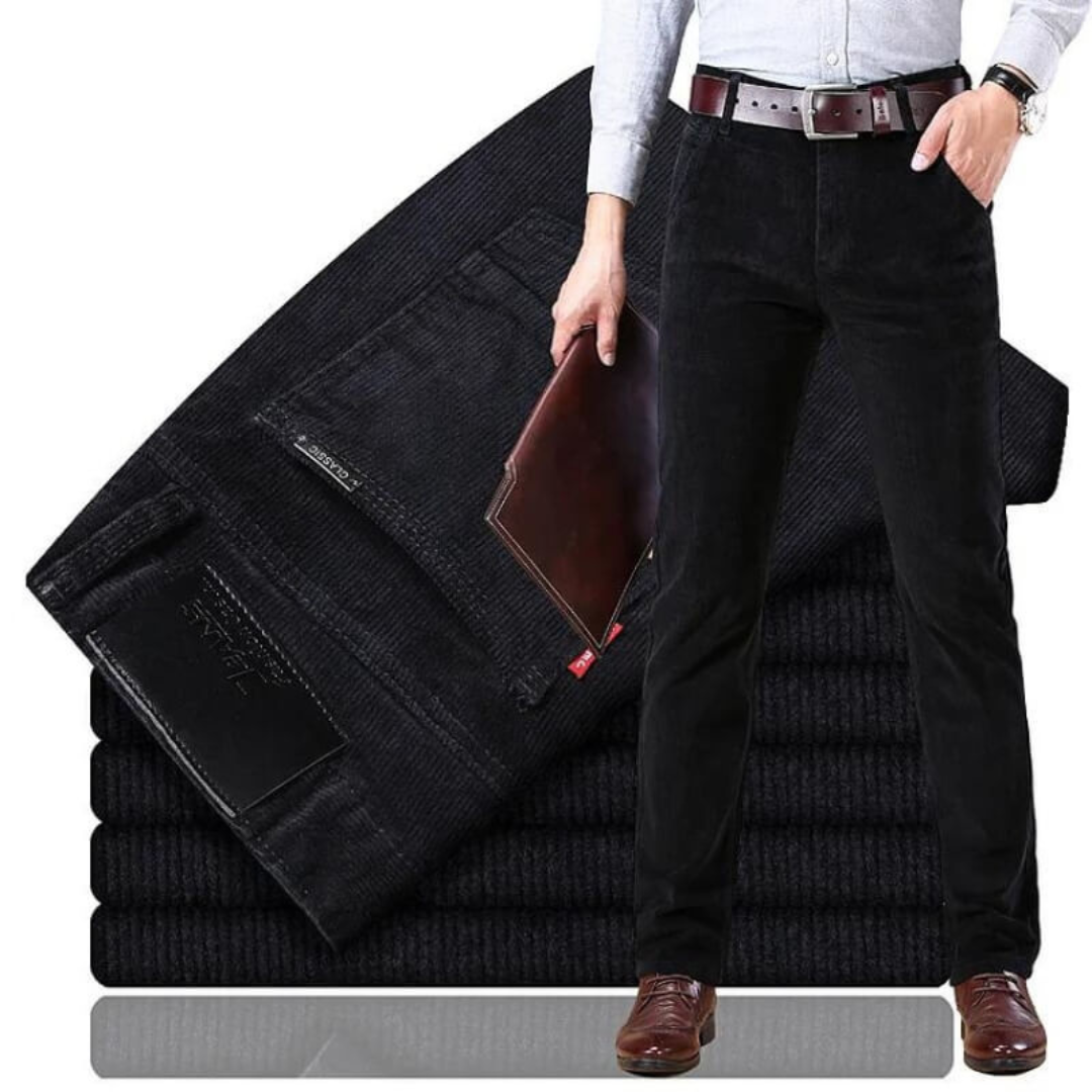 Ludwig | Formal Corduroy Tailored Pants for Men