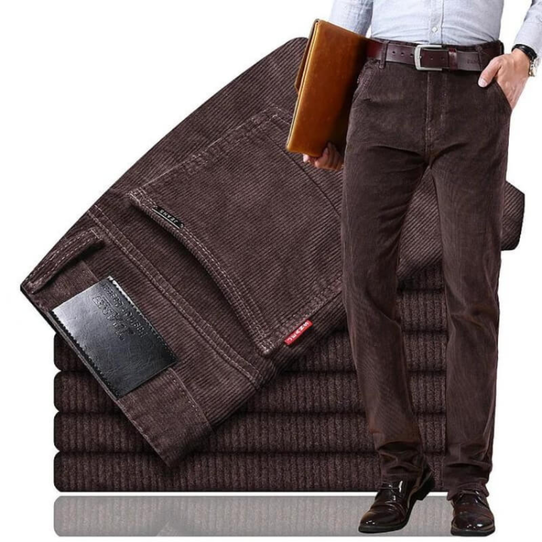 Ludwig | Formal Corduroy Tailored Pants for Men