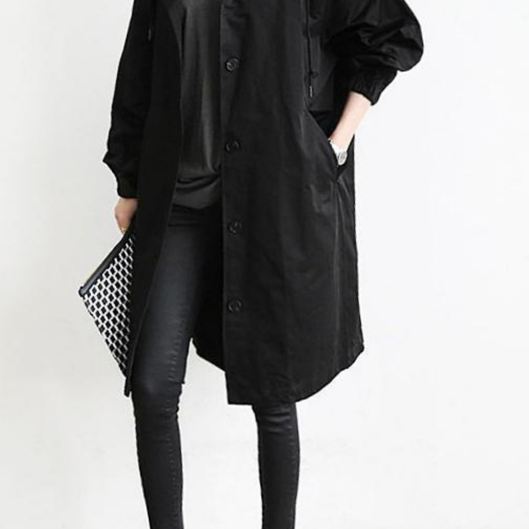 Zephyrine | Long Waterproof Trench Coat for Women