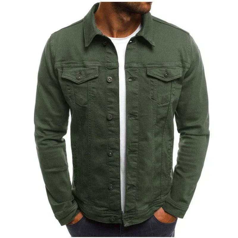 Zachary | Button-Down Jacket With Front Pockets for Men