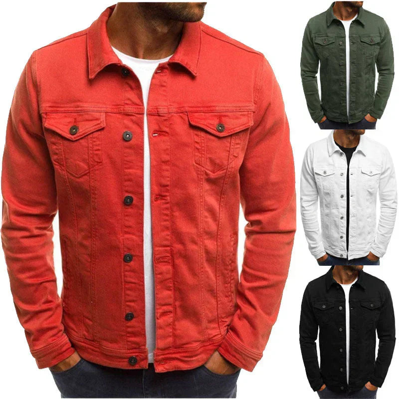 Zachary | Button-Down Jacket With Front Pockets for Men