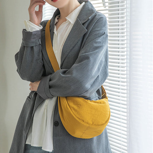 Lailah | Slim Curved Shoulder Bag for Women