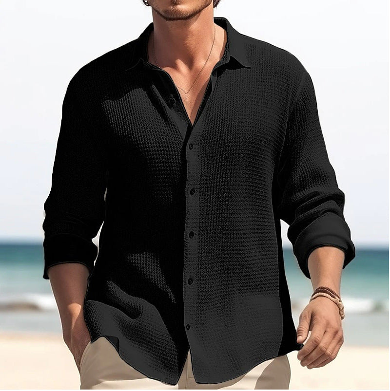 William - Men's Lightweight Button-Up Shirt