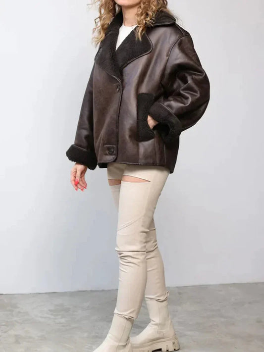 Leontine | Chic Vintage Jacket in Modern Cut for Women