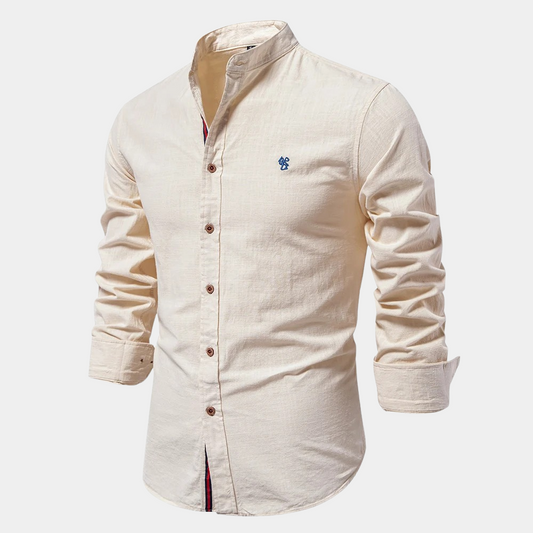 Benjamin | Long Sleeve Summer Shirt in Multiple Colors for Men