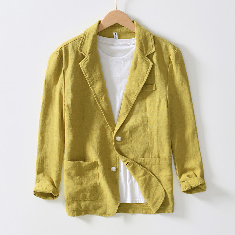 Vance | Casual Linen Blazer for Men