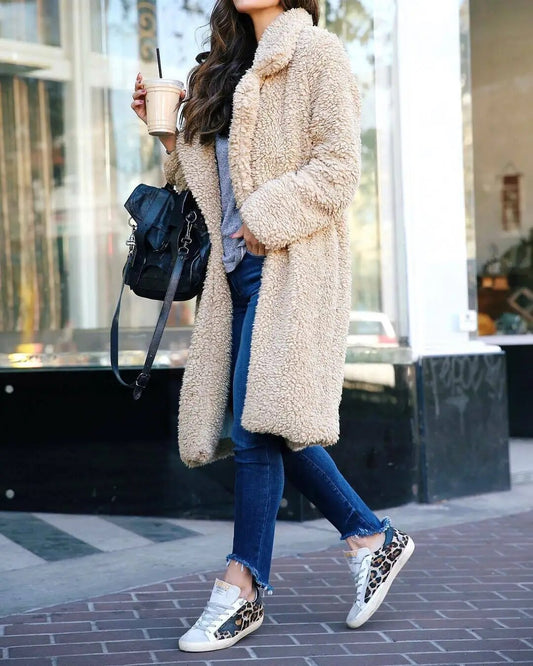 Mirantha | Long Fleece Jacket for Women