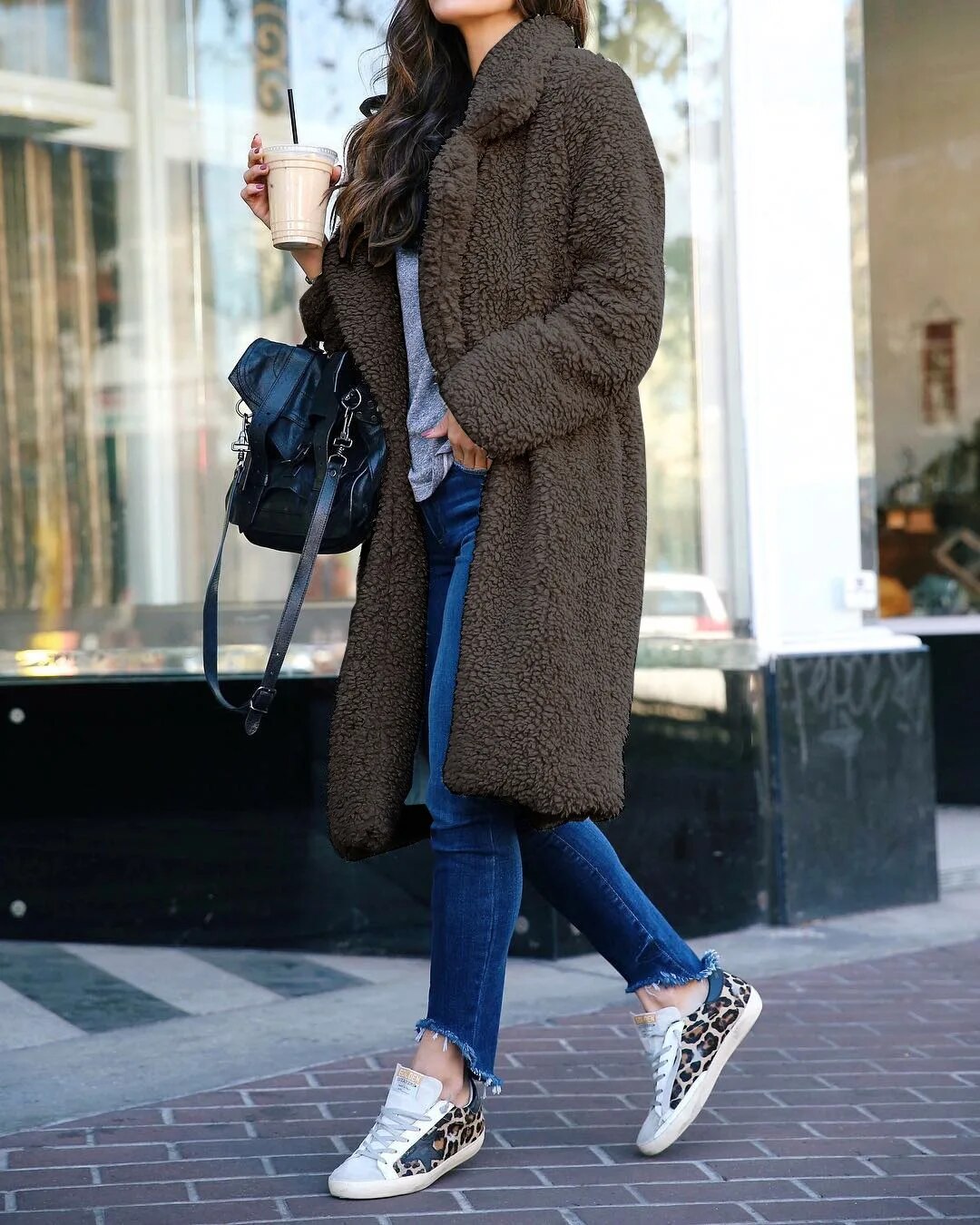 Mirantha | Long Fleece Jacket for Women