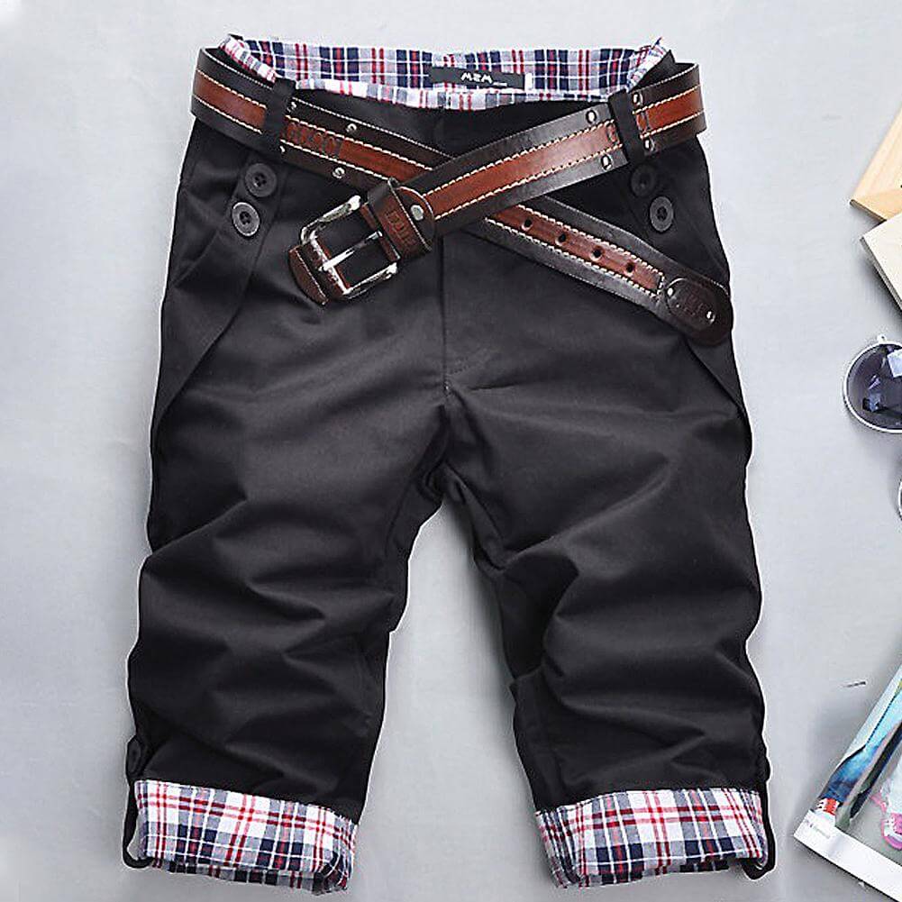 Antoine | Stylish Check Pattern Shorts for Men