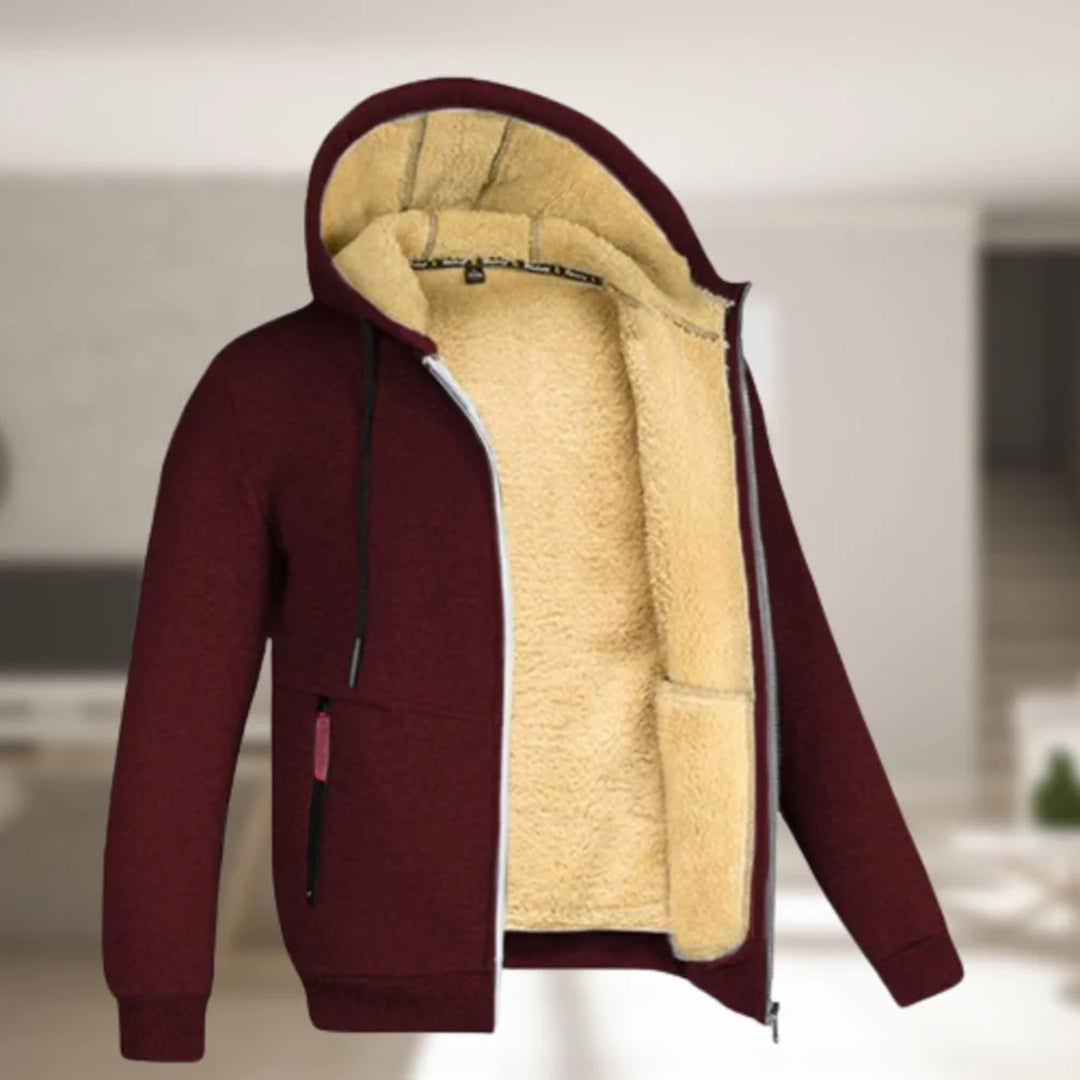 Will | Insulated Winter Jacket with Hood and Stylish Design for Men