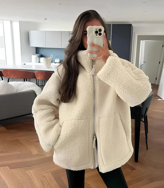 Madeline | Cozy Teddy Jacket for Women