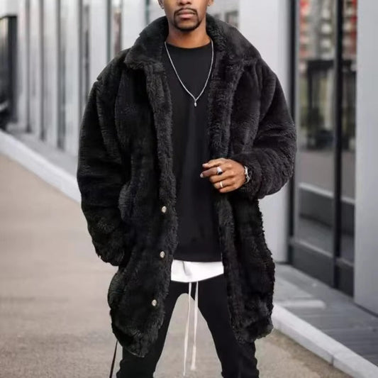 Farnham | Vintage Warm Plush Jacket for Men